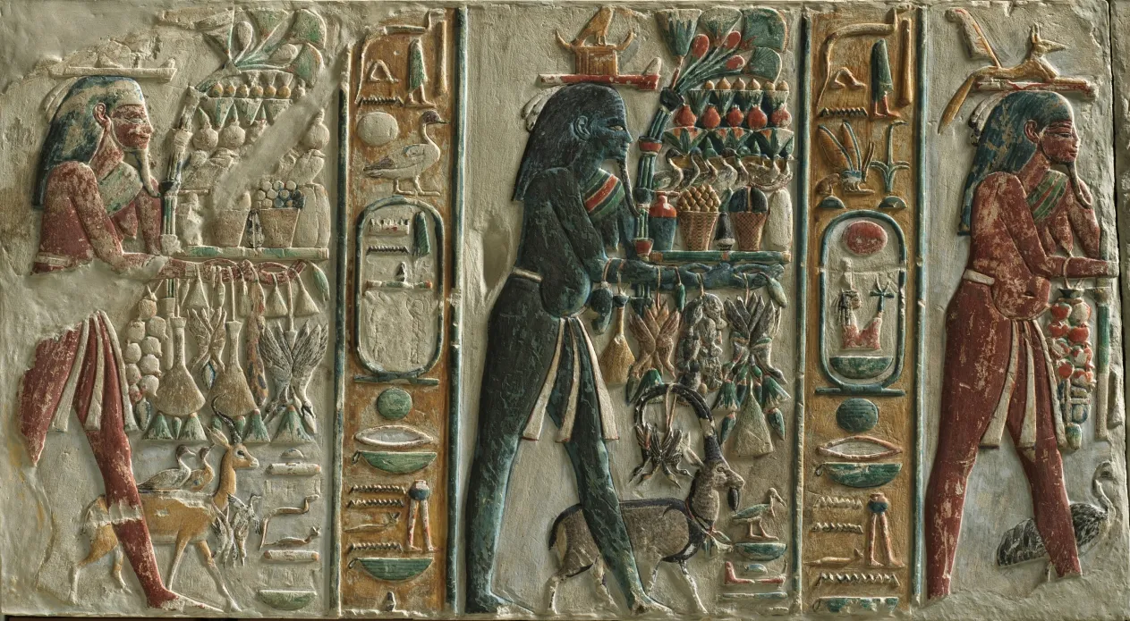 Nome Gods Bearing Offerings